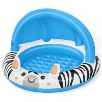 Бассейн надувной детский c навесом Safary Sun 97*66см Bestway 104785