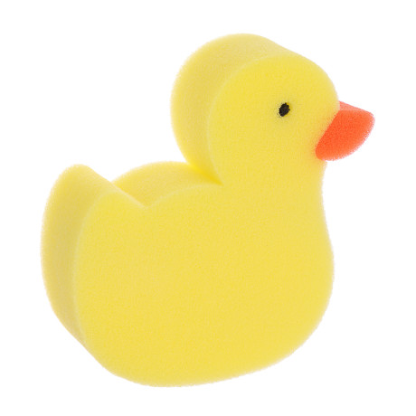 Мочалка "Зверушки", в виде уточки 12х10,5х3см/лягушки 12,5х12,5х3см/единорога 16,5x12,5x3см, 3 дизай