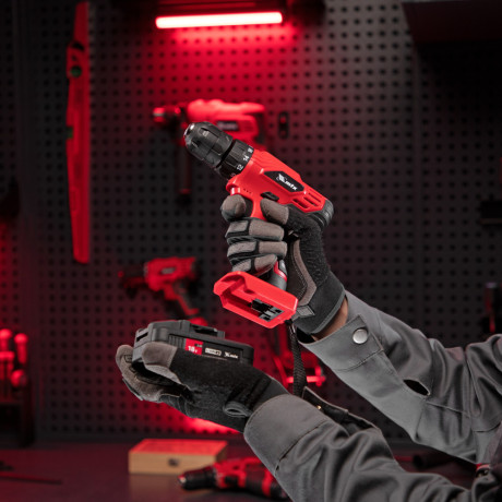 Дрель-шуруповерт аккумуляторная MCDL-18-02, Li-Ion, 18 В, 2 акк. MTX