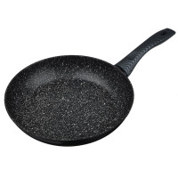 SATOSHI Карбон Сковорода литая d26см, антипригарное покрытие Мрамор, индукция