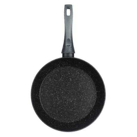 SATOSHI Карбон Сковорода литая d26см, антипригарное покрытие Мрамор, индукция