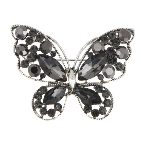 Брошь бабочка, сплав, 2 дизайна, БЖ25-21