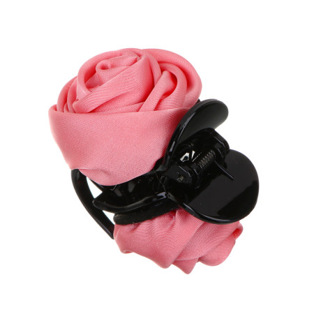 ВСЁГАЗИН Краб для волос, пластик, полиэстер, 5,5см, 3 цвета, ВГ22-56