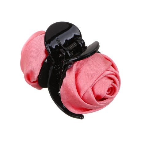 ВСЁГАЗИН Краб для волос, пластик, полиэстер, 5,5см, 3 цвета, ВГ22-56