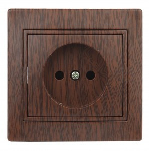 ЭРА Intro Plano роз. СУ 1 мест. 16А, 250В (керамика) венге, 1-201-10, Б0030056
