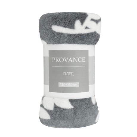 PROVANCE Нэви Плед микрофибра, 130х150см, 180гр/м, 2 дизайна