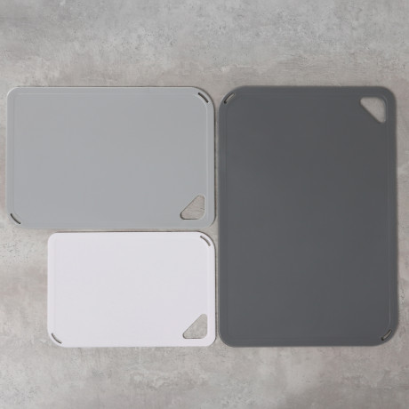 SATOSHI Ланьон Набор досок разделочных 3шт 36x25x0,6 см; 29x20x0,5 см; 23x16x0,4 см, пластик