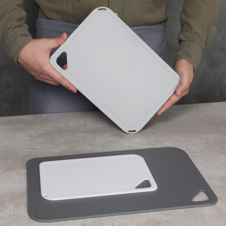 SATOSHI Ланьон Набор досок разделочных 3шт 36x25x0,6 см; 29x20x0,5 см; 23x16x0,4 см, пластик