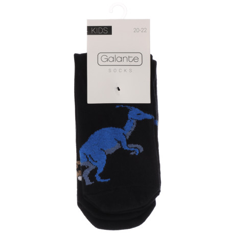 GALANTE Набор детских носков 2 пары, р.20-22/р.22-24 71% хлопок, 24% полиэстер, 5% спандекс, 4 диз.