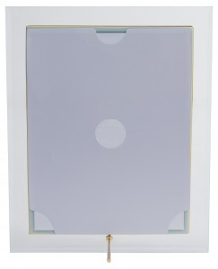 Фоторамка (Ф/р) GT стекло 15х20 126/G вертикальная прямая 5700