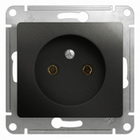 Systeme Electric GLOSSA мех. роз. СУ 1 мест. антрацит (пл.осн.) GSL000741 (20!)