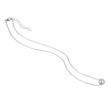 Ожерелье с кулоном, бижутерия, сплав, БЖ-4