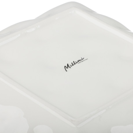 MILLIMI Земляника Блюдо квадратное, 22х22х3см, керамика