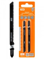 TDM Пилки  д/электролоб  по дереву, HCS, 75х2,5 мм, чистый рез, T101B, 2 шт, &quot;Рубин&quot;, SQ1089-0202