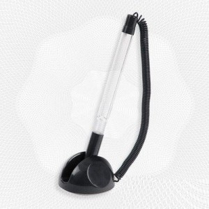 Ручка шарик. на липучке 8863 черная 2907