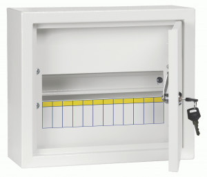 IEK TITAN 3 щит (корпус) метал. ЩРн-12 (265х310х120) навесной, белый IP31 MKM13-N-12-31-Z