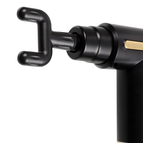 LEBEN Массажёр перкуссионный, 6 режимов, 1200мАч, чёрный