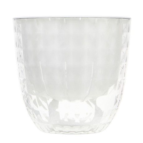 INBLOOM Кашпо 11х11см Кристалл, PET+PP