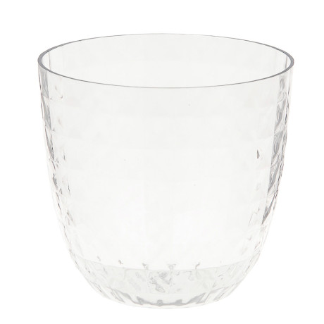 INBLOOM Кашпо 11х11см Кристалл, PET+PP