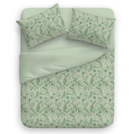 PROVANCE Мосс Комплект постельного белья 2 (4 предмета), бязь, 2 дизайна