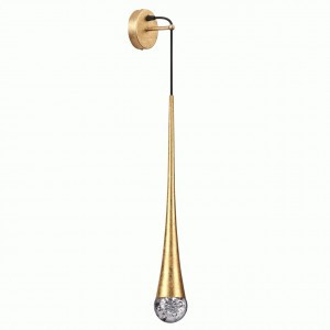 ODEON LIGHT 4278/1W L-VISION ODL21 113 проз/зол фольг-ние св-к бра IP20 GU10 св/д 12W 680x40x80 GOTA