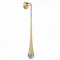 ODEON LIGHT 4278/1W L-VISION ODL21 113 проз/зол фольг-ние св-к бра IP20 GU10 св/д 12W 680x40x80 GOTA