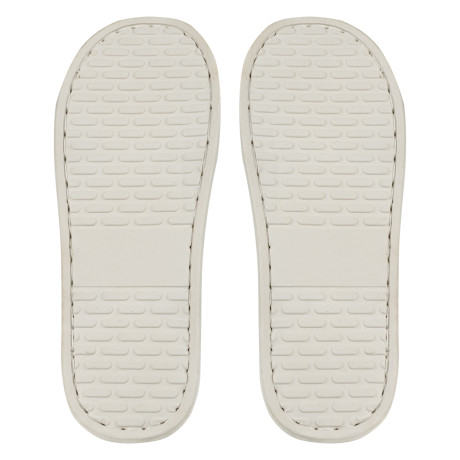 Обувь домашняя, размер 38-39, цвет молочный, #12