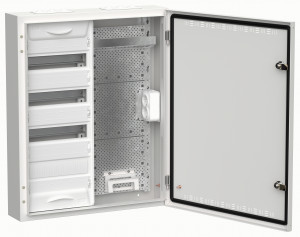 IEK TITAN 5 щит (корпус) метал. комб. ЩРн-48 (2х48) 710х570х140  навесн. бел IP30 TI5-51-N-2X048-30