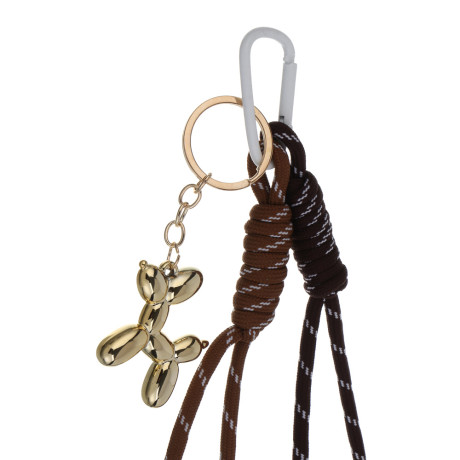 Подвеска брелок шнур паракорд 2 шт и шарм игрушка тм ЮL, ПУ, нейлон, металл, 2 дизайна