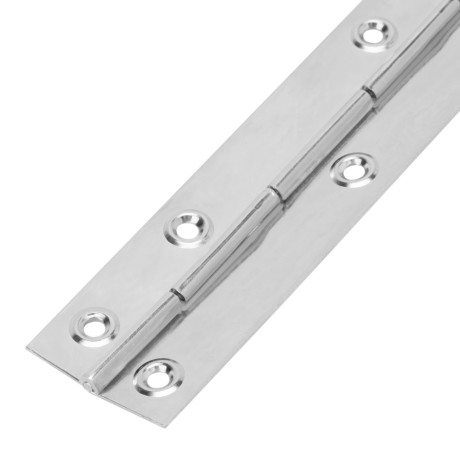 Петля рояльная L-750 мм, цинк, (Металлист)