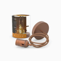 Gauss св-к подвесной E27  Decor PL043 медный E27 1м 110x110x100