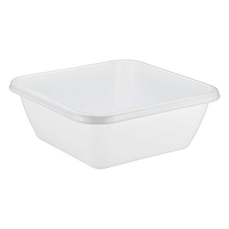 Таз квадратный 8л М2577 (20) Белый