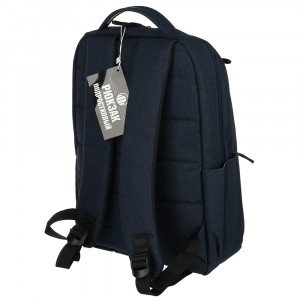 Рюкзак подростковый, 43x29x11,5 см, 1 отделение, 2 кармана, полиэстер под ткань, иск.кожа, 2 цвета