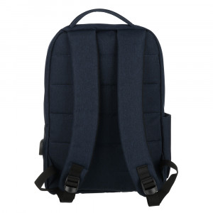 Рюкзак подростковый, 43x29x11,5 см, 1 отделение, 2 кармана, полиэстер под ткань, иск.кожа, 2 цвета