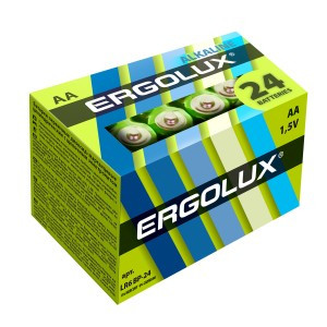 Э/п Ergolux LR6/316 БОКС24 NEW