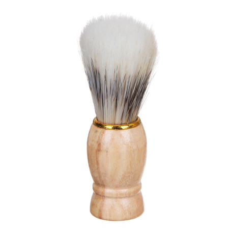 Помазок для бритья тм ЮНИLOOK, пластиковая основа, искусств.ворс 80%, свиной ворс 20%, 9x3см, 2 диз