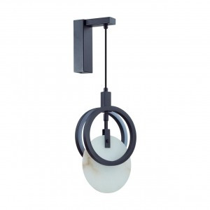 ODEON LIGHT 5422/17WL HIGHTECH ODL_EX25 105 черн /мет./алебастр Бра LED 17W 3000K 986lm MERCURY