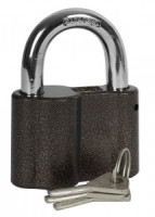 Замок навесной ЗУБР &quot;МАСТЕР&quot; общего применения, дисковый механизм секрета, ключ 7 PIN, дужка d-14мм,