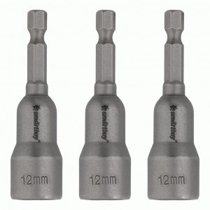 Smartbuy Набор головок для шестигр. саморезов 3шт, 12мм, шестигр.хвостовик 1/4" SBT-SSE-1214