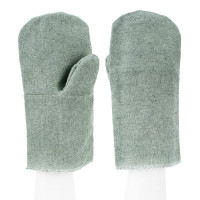 Рукавицы брезентовые огнеупорные, одинарный наладонник, 2 размер Сибртех