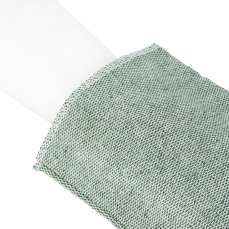 Рукавицы брезентовые огнеупорные, одинарный наладонник, 2 размер Сибртех