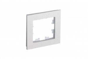 Systeme Electric AtlasDesign Nature рамка СУ 1 мест. мрамор крем роял ATN343101 (3!)