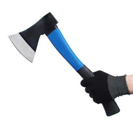 РОКОТ Топор кованый с фиберглассовой двухкомпонентной ручкой 900г