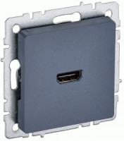 IEK BRITE мех. роз. СУ HDMI РHDMI-0-БрМ маренго BR-H10-K35