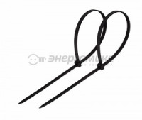 Rexant хомут нейлоновый черный 4,8х300 (уп. 100шт., цена за уп.), 07-1303