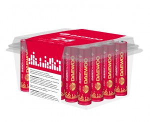 Э/п Daewoo  Energy Alkaline LR03/286  pack-24