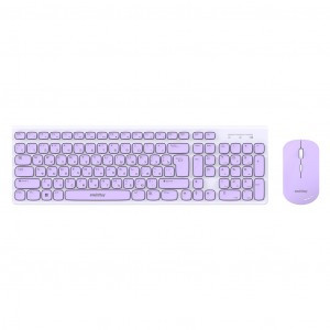 Комплект клавиатура+мышь мультимедийный Smartbuy ONE 250288AG бело-сиреневый (SBC-250288AG-WV)/20