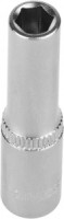 Головка торцовая ЗУБР &quot;МАСТЕР&quot; (1/4&quot;), удлин., Cr-V, FLANK, хром.покр., 6мм zu27717-06