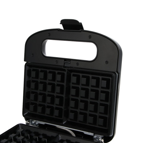 LEBEN Мультипекарь 3-в-1, 1000 Вт, 3 съёмных панели (орешки, венские вафли, гриль)