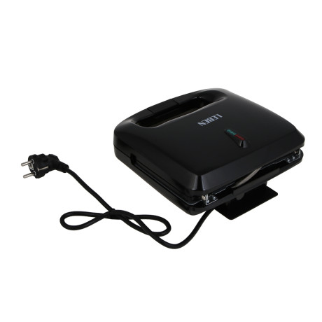 LEBEN Мультипекарь 3-в-1, 1000 Вт, 3 съёмных панели (орешки, венские вафли, гриль)